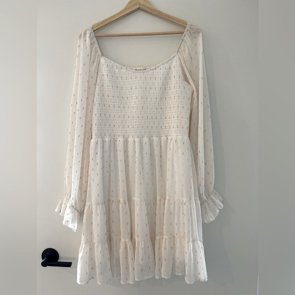 Altar’d State Long Sleeve Babydoll Dress